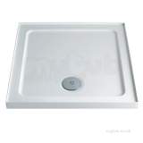 Tray 760x 760 Square Upstand Tr6211wh