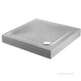 Twylite Tl6178 Square 760mm Ft Tray Wh Tl6178wh