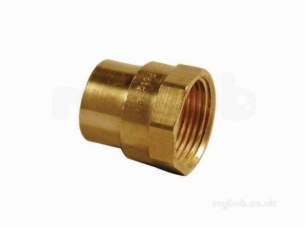 Yorkshire Endex End Feed Fittings -  Endex N2 28mm X 1 Inch Fi Straight Connector